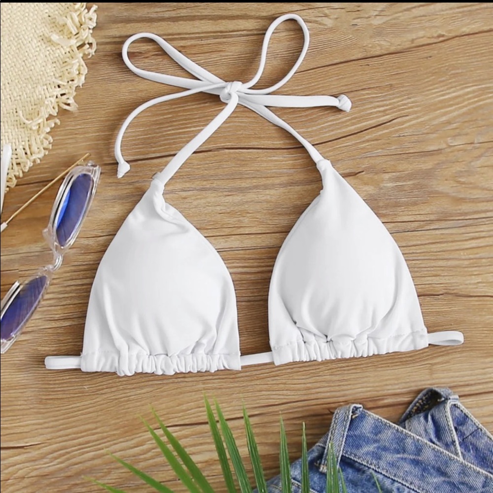 Shein Plus Triangle Bikini Top